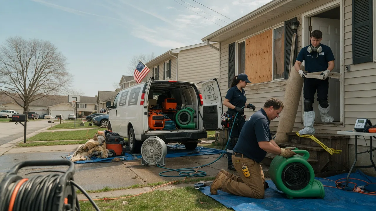 Water Damage Restoration in Purdin, MO near me